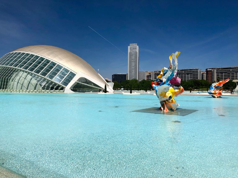 arte en la Ciudad de las Artes y Ciencias