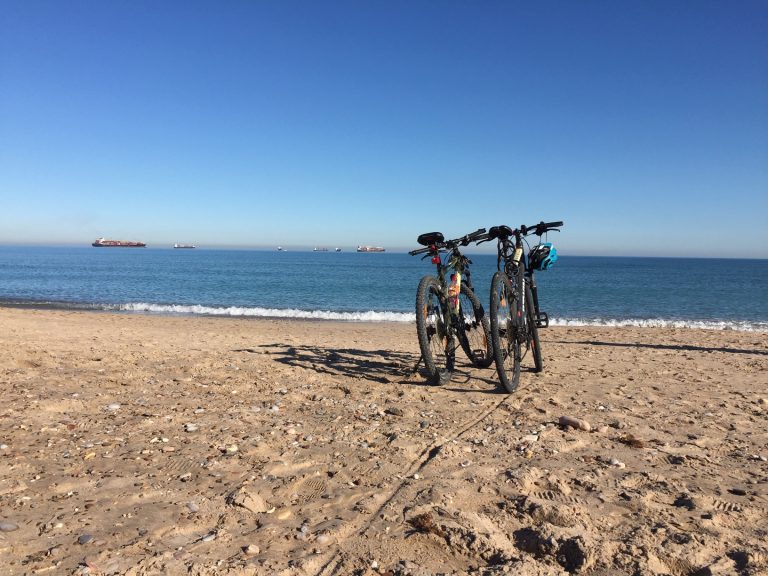 salir en bici a El Saler